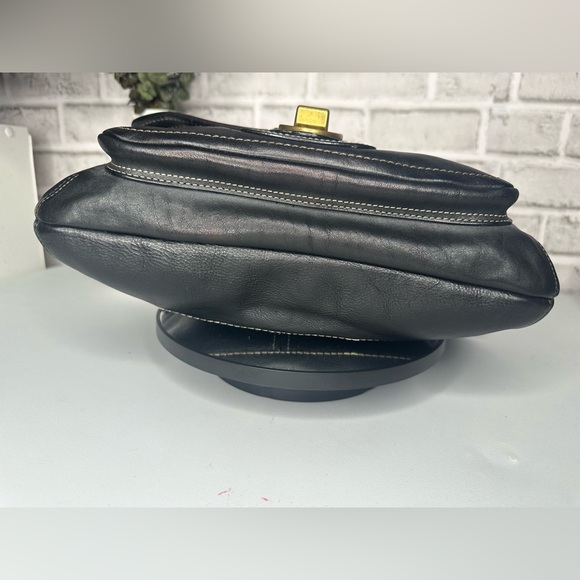 COACH Ali 65TH Anniversary
Vacchetta Leather Shoulder Bag Black 10327 EUC - Picture 9 of 14